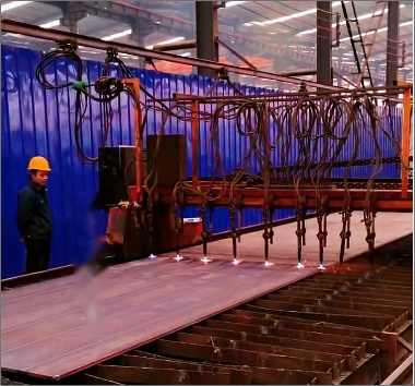 甘肃武威钢结构车间数控等离子切割机